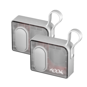 (2 Pack)MOON Pocket Speaker Translucent Edition Portable Speaker Mini Outdoor Speaker TWS Bluetooth Speaker Wireless Connectivity