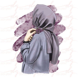 Totebag Hijab Hijabers Islami Aesthetic Tas Ngaji Anak Kanvas Wanita