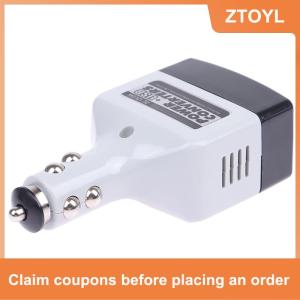 【ZTOYL】 USB xe điện chuyển đổi DC 12 24V để AC 220V xe biến tần cho điện thoại biến tần 12V phổ biến điện biến Áp Điện thoại di động sạc cổng USB