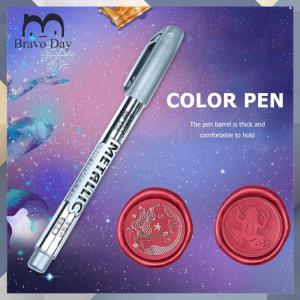 【New Arrival】 Arts & Crafts Sealing Wax Stamp Set with Fire-Resistant Sealing Wax and Colorful Mark Pen for Handmade Gift Wrapping