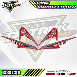 STRIPING VARIASI HONDA VARIO 125 LED OLD / STICKER LIST VARIASI MOTOR VARIO LED OLD