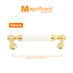 Classy Solid Brass Gold Cabinet Handle