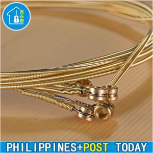 6pcs/set Acoustic Guitar String Brass Core Strings for Musical Instruments Guitar String Guitar Part