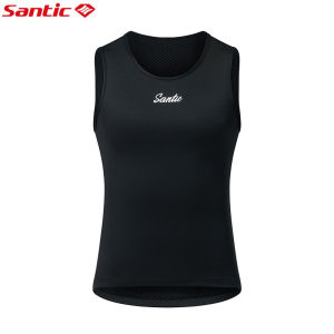 Santic Nam Đi Xe Đạp Jersey Mùa Đông Nhiệt Thể Dục Liền Mạch Không Tay Xe Đạp Thể Thao Quần Lót Áo