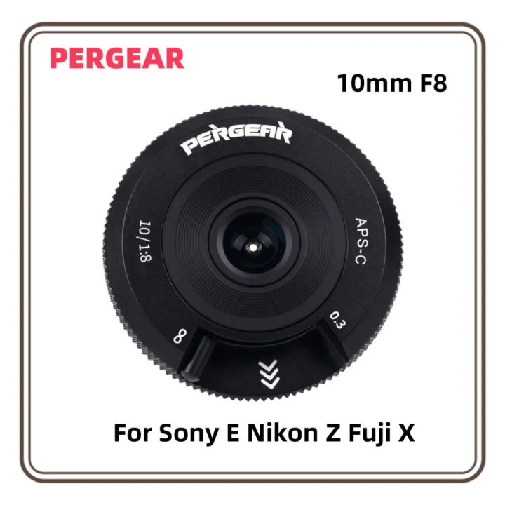 PERGEAR Obiettivo Ultra Grandangolare APS-C Da 12 Mm F2 II Con