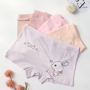 Set 2 quần chíp đùi bé gái CoandCom họa tiết xinh xắn mềm mịn thông thoáng CDG020-2