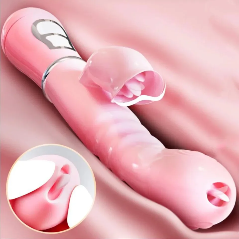 Electric Vibrator for Women Tongue Licking Dildo Female Vagina Masturbation  G-spot Orgasm Sex Machine Sexy Toy For 18+ | Lazada PH