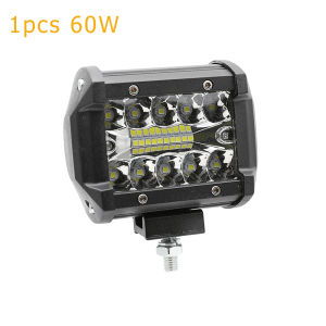 7-inch LED light bars 60 /120W Waterproof Led Car Light Accessories Offroad Spot light Lampu 12v 24v