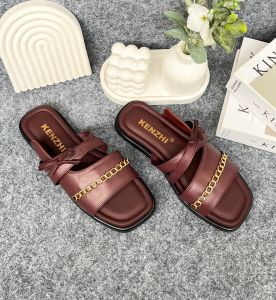 Sandal Wanita Kekinian Terbaru 2025 Sendal Cewek Korean Style Terlaris Elegan Super Empuk