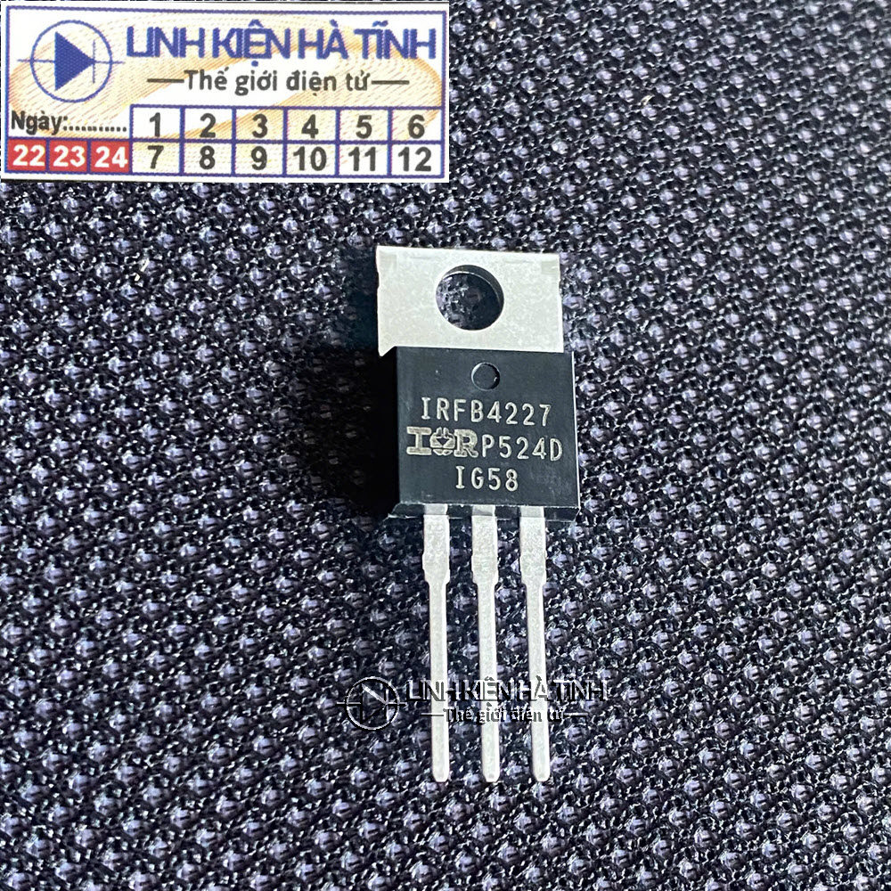 Linh kiện IRFB4227 mosfet kênh N 65A 200V mới-AG28