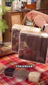 160g(8pc) Thanh Protein vị sô cô la đen Cocoa Whey Wafer dùng cho bữa sáng Cocoa Whey Wafer Dark Chocolate Flavor Protein Bar Breakfast Bar
