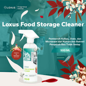 Loxus Food Storage Cleaner Pembersih Kulkas Oven dan Microwave dari Kuman dan Bakteri Penyebab Bau Tidak Sedap [Food Grade]