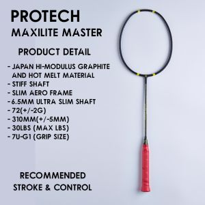 PROTECH MAXILITE MASTER 7U Unstrung BADMINTON RAKET