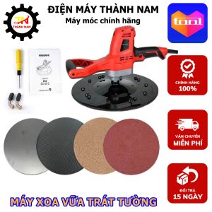 Máy Xoa Vữa Trát Tường MZ-380 - Công Suất 1200W - Đầy Đủ Phụ Kiện - Bảo Hành 6 Tháng
