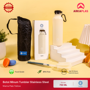 Botol Minum Tumbler Stainless Steel 750 ml FJ Bottle By ARKAPLAS