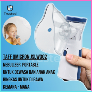 COD Cepat Nebulizer Portable Alat Terapi Pernapasan Handheld Inhaler Nebulizer Machine USB Charge / Alat Bantu Pernapasan Alat Terapi Pernafasan Alat Uap Sesak Nafas Bantu Pernafasan Asma Alat Uap Sesak Nafas Obat Asma Paling Ampuh Alat Uap - JSL-W302
