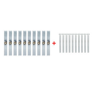 86Type Switch Socket Cassette Screws Support Rod Wall Mount Switch Box Repair Kit 10pcs