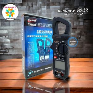 Đồng Hồ Ampe kìm Kẹp Dòng Tự Động Cao Cấp WinAPEX 8201
