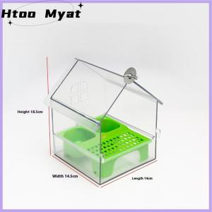 tantuoye Treo Vẹt trung chuyển ngăn chặn tán xạ chim ăn bát đa chức năng chim tắm Vẹt bồn tắm phụ kiện lồng chim