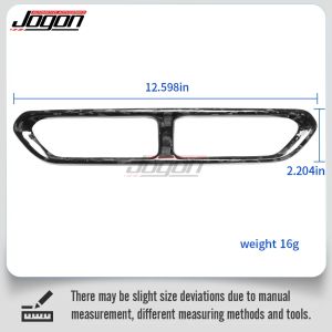 mv1 For Lotus Emira V6 GT4 2022 2023 2024 Carbon Fiber Car Interior Center Console Air AC Vent Panel Cover Trim Accessories 8R1H6