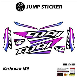 STIKER STRIPING VARIO NEW 160 GRAFIS VARIASI 002