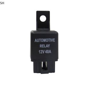 🚗🛵SH Automotive Relay 12V 4pin Car Relay With Black Red Copper Terminal Auto Relay