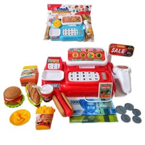 Mainan Anak Mesin Kasir Burger Kantong LK 20 /Mainan Anak Cash Register