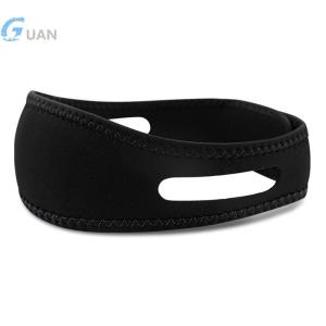 [COD] GUAN สายรัดคางไนลอนยืดหยุ่นป้องกันการนอนกรน สายรัดคางสำหรับหายใจขณะหลับปรับปรุงอุปกรณ์ดูแลการนอนกรน