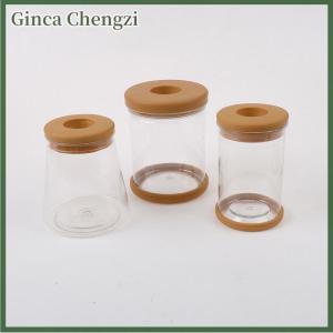 Ginca หม้อดอกไม้โปร่งใส hydroponic ดูดซับน้ำอัตโนมัติหม้อดอกไม้พลาสติก