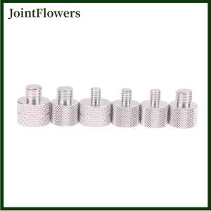 JointFlowers 3 8 đến 1 4 Nam sang nữ chủ đề Vít gắn Bộ chuyển đổi ba chân tấm vít tụ mic chống sốc Khung vít