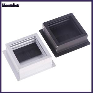 [Heartsbat] สายไฟโต๊ะทำงานปลอกสายไฟแบบมีรูปิดช่องเสียบกล่องทำเกลียวกล่องใส่สายเคเบิลผ่านไปยังโต๊ะทำงาน80x80MM จัดระเบียบสายไฟ