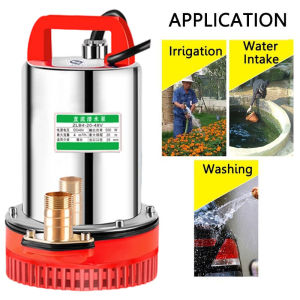 12/24V DC Submersible Solar Water Pump For 6M Lift Farm And Ranch