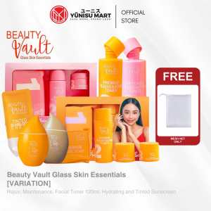 [VARIATION Beauty Vault Products] Beauty Vault Rejuvenating Set Maintenance Set Whipped Soap Tinted Sunscreen and Big Toner (With Freebies)