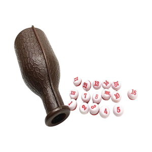 Billiard Pool Shaker Pool Billiard Table Pool Shaker Bottle with Tally Balls Billiard Pool Bottle Pool Table Accessory