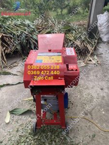 Máy băm rơm băm cỏ động cơ 3kw máy băm nhanh khẻo