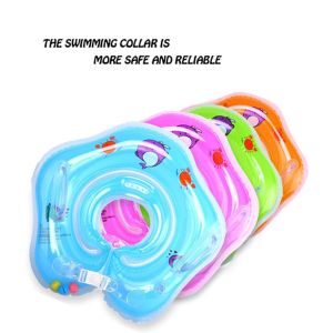 BABY NECK Swimming Baby Neck Floater Neck Ring Safety Infant Float Circle Inflatable