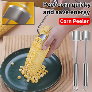 Corn Shelling Tool Multifunctional Corn Peeler Stainless Steel Corn Cob Stripper Easy Corn Remover