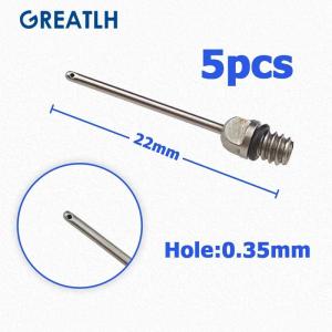 5pcs Uitrasonic Needle Straight/elbow/angle Tips Needle Ultra Microemulsion Sucking Ophthalmic Instruments