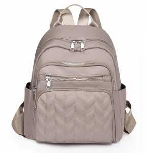 NKY- Tas Ransel Wanita Terbaru 2026 Backpack Wanita Kekinian Tahan Air Warna Kasual Motif Quited