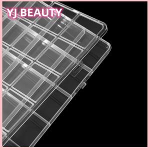 🔥🔥🔥yaojun Multifunctional Clear Plastic Organizer Box With Grids Container Nail Art Storage Box For Beads Organizer Art Diy Jewelry