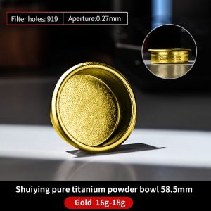 Bincoo Titan cà phê portafilter tô đựng bột Máy pha cà phê Espresso xử lý bột cup chính xác Tích Hợp Máy pha cà phê Espresso portafilter phụ kiện