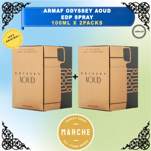 2X ARMAF Odyssey Aoud EDP Spray for Men 100ml #Marche Family Shop#