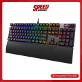 ASUS ROG STRIX SCOPE II RX KEYBOARD (คีย์บอร์ด) OPTICAL (RED SWITCH / BLUE SWITCH) PBT DOUBLESHOT / By Speed Gaming. 