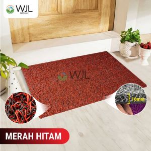 WANJIALE Keset Karpet pvc mie bihun 20 x 120 tebal 16MM keset anti slip 2 warna