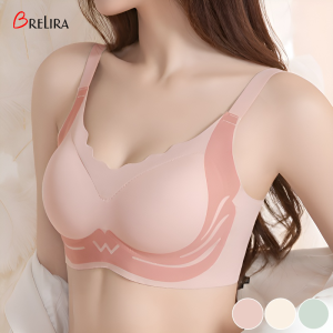 【SINGABRALETTE】Small Chest Push Up Bra ผู้หญิงไม่มีรอยต่อ Anti-Sgging ไร้สาย Jelly Soft Support Bra Breathable Comfort ชุดชั้นใน 背心式内衣