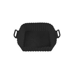 Reusable Silicone Air Fryer Liners - Non-Stick Baking Trays for Healthy Cooking - Oven Safe Accessories for Kitchen Gadgets and Home Cooking