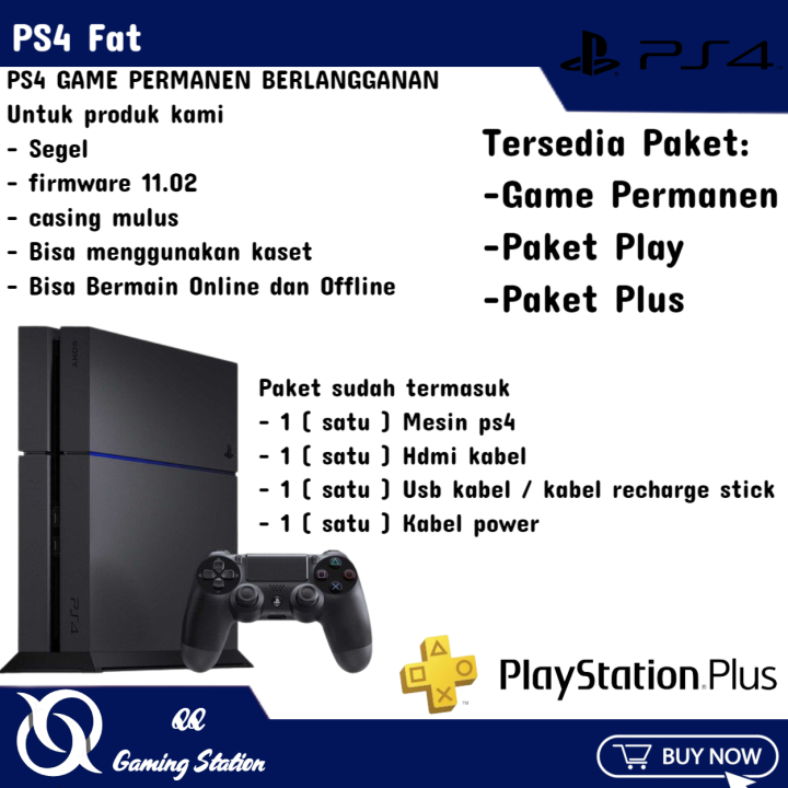 SONY PS4 Playstation Fat 500GB/1TB Bonus Bundle Games Original