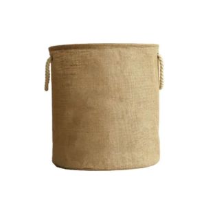 MIRELINA Chống thấm nước Giỏ đựng đồ giặt. Có thể gấp lại. Vải lanh cotton Hộp đựng đồ lặt vặt Hộ gia đình Dung tích lớn Thùng chứa đồ Sử dụng tại nhà