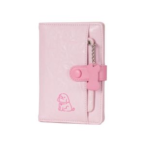 SEA YADOU  กระเป๋าสตางค์ผู้หญิงสไตล์เกาหลี INS ลายการ์ตูนน่ารักกระเป๋าเก็บบัตรแฟชั่นลายลูกสุนัข