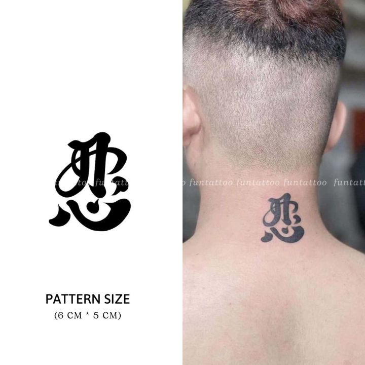 Review Miếng Dán Hình Xăm Nước Dán Tatoo Tạm Thời (Set 30 Miếng)